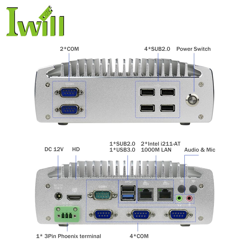 IBOX-101 Plus Industrial PCs
