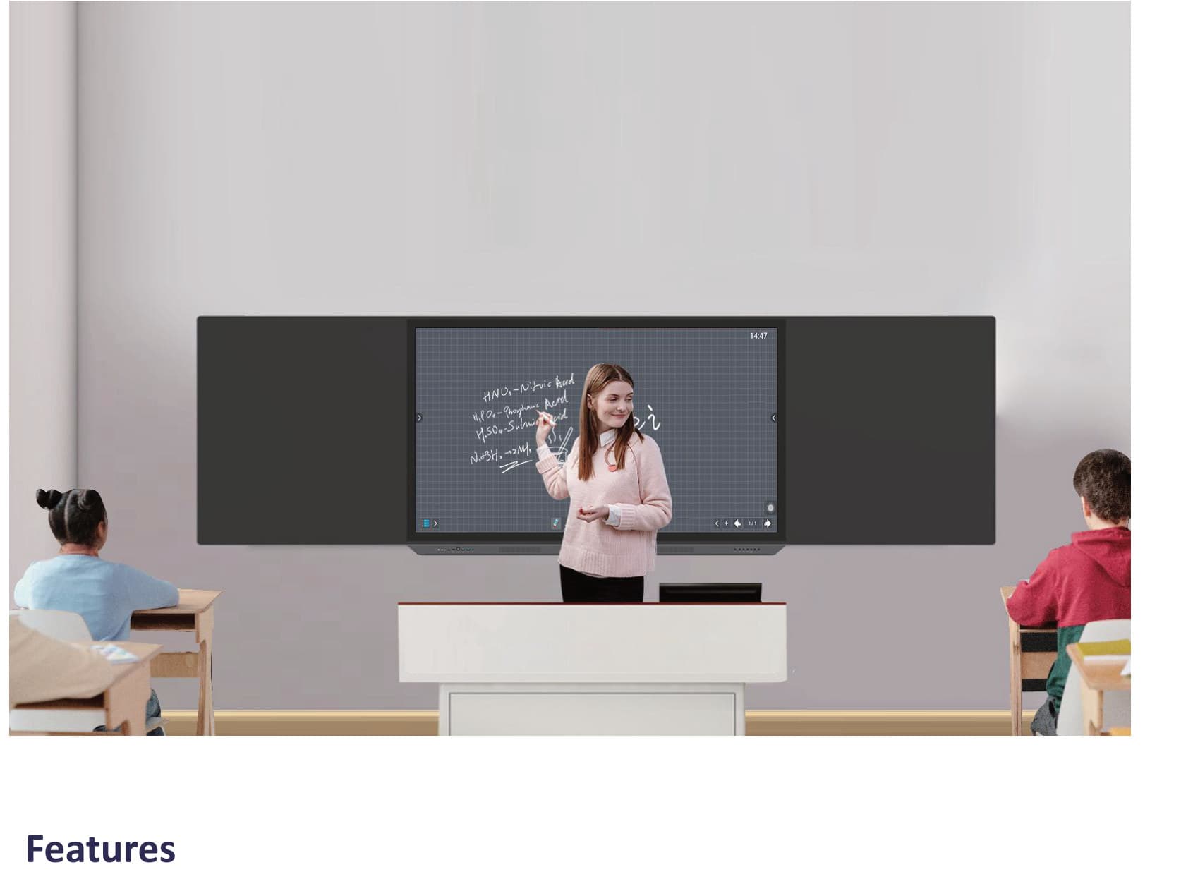 IWILL Smart Blackboard S786 Interactive Displays